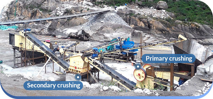 crushing production line