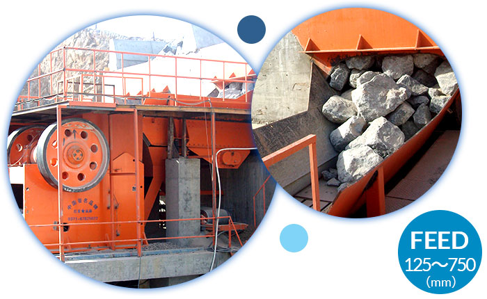 feeding size of fixed jaw crusher