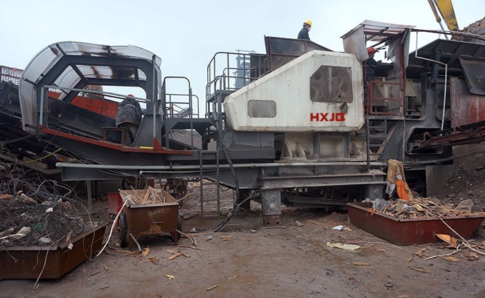 construction waste site