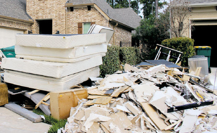 Texas construction waste