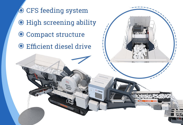Advantages of mobile jaw crusher