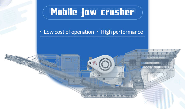 Aggregate jaw crusher plant