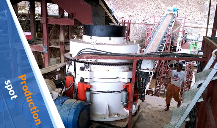 The production spot from our customer The production spot from our customer