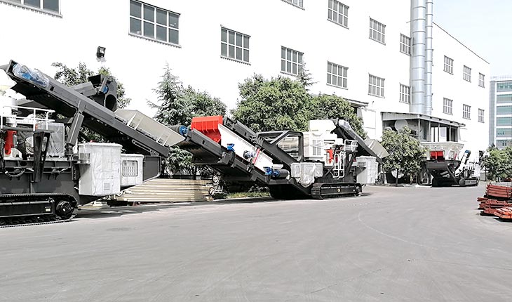 Hongxing Machinery tracked portable crusher