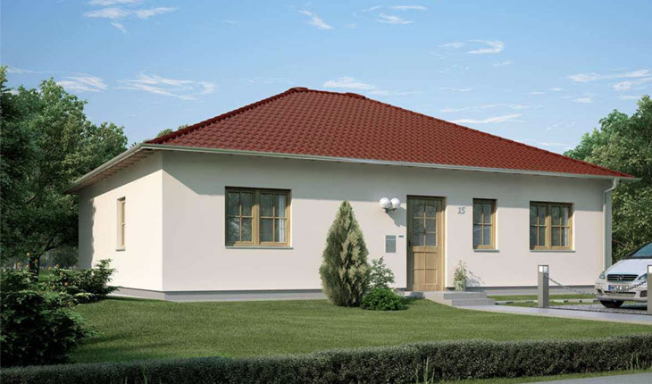 a house made of the construction waste in Germany