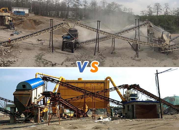 comparsion of vsi sand machinery and traditional sand maker
