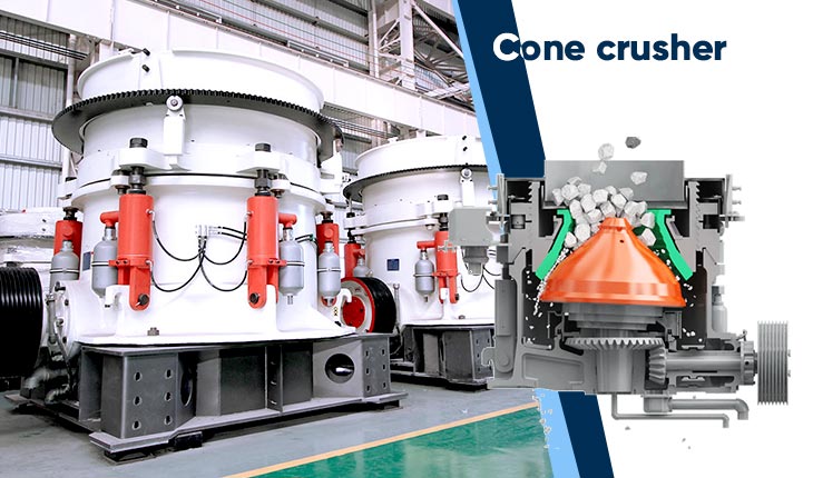 cone crushers and its discharging port