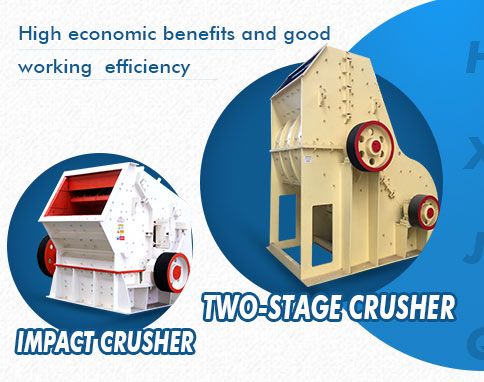 two-stage crushers and impact crushers